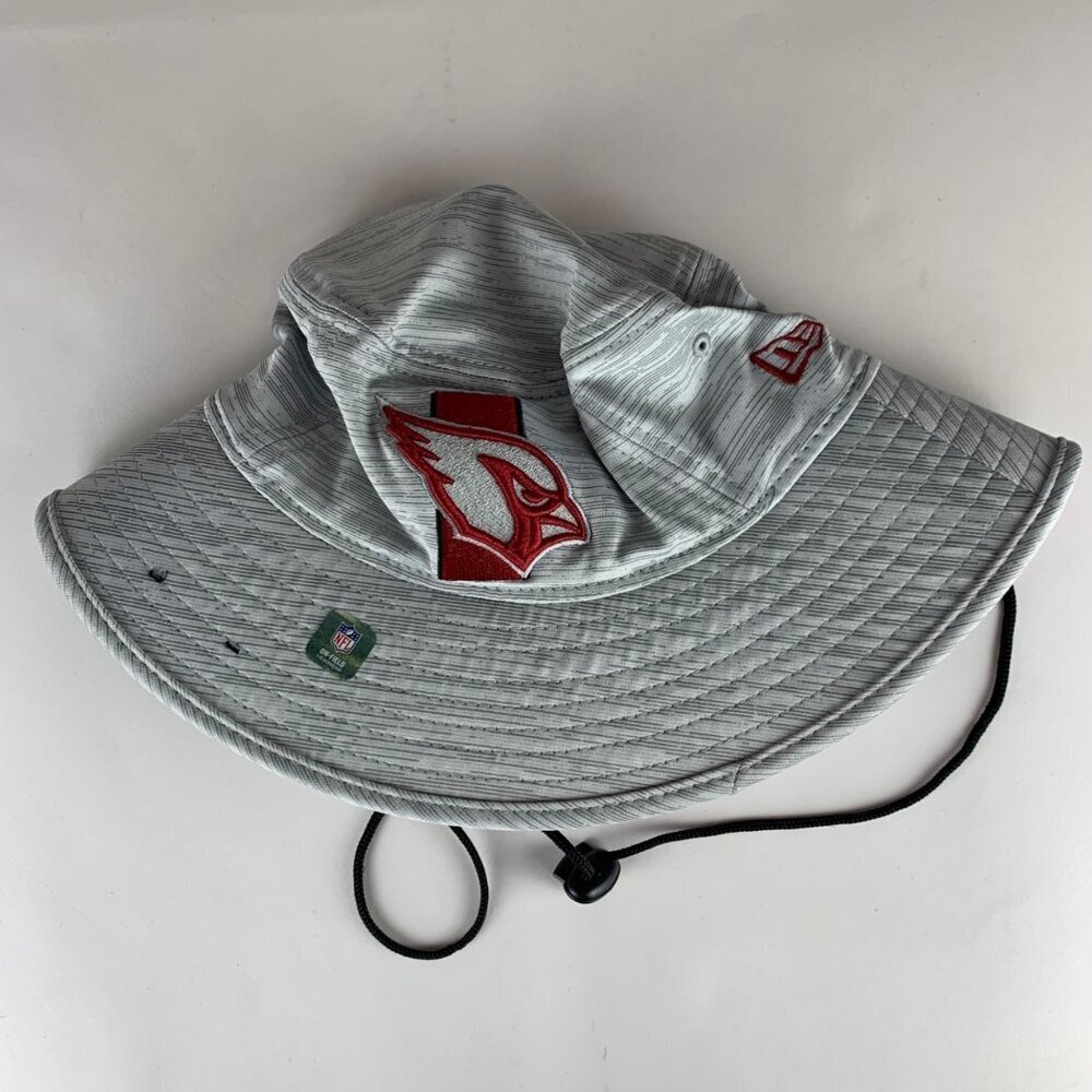 Arizona Cardinals NFL Gray New Era Bucket Hat Unisex One Size